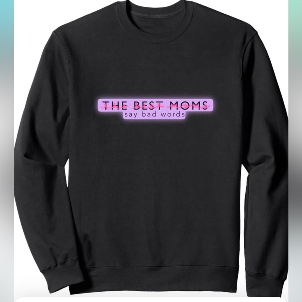WOMEN’S XL SWEATSHIRT CREWNECK BLACK WOMENS SWEATSHIRT NWT #356